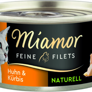 Miamor Filet Nature Huhn-Kürbis80gD