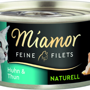 Miamor Feine Filets Natur.Huhn Thunfisch 80gD