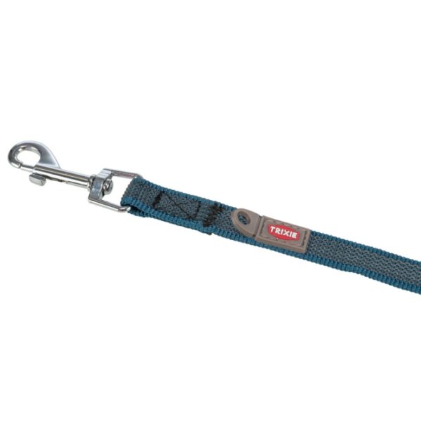 Trixie Schleppleine, gummiert - petrol - 10 m/15 mm – Bild 3