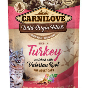 Carnilove Cat Turkey+Valerian 85gP
