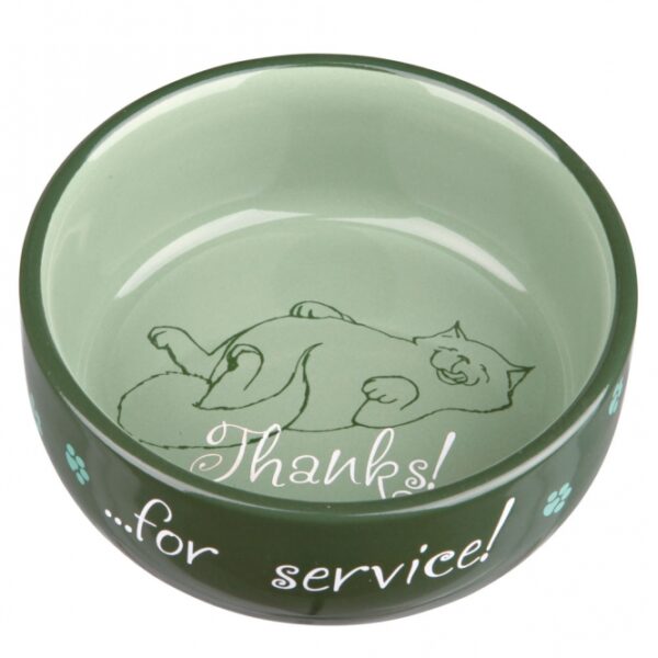 Trixie Keramiknapf Thanks for service! – Bild 5