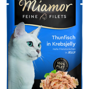 Miamor Feine Filets Thunfisch Krebsjelly100gP