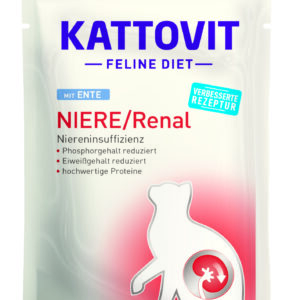Kattovit Diet Niere/Renal Ente 85gP