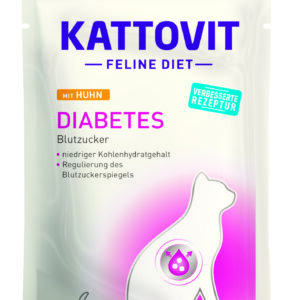 Kattovit Diabetes Huhn 85gP