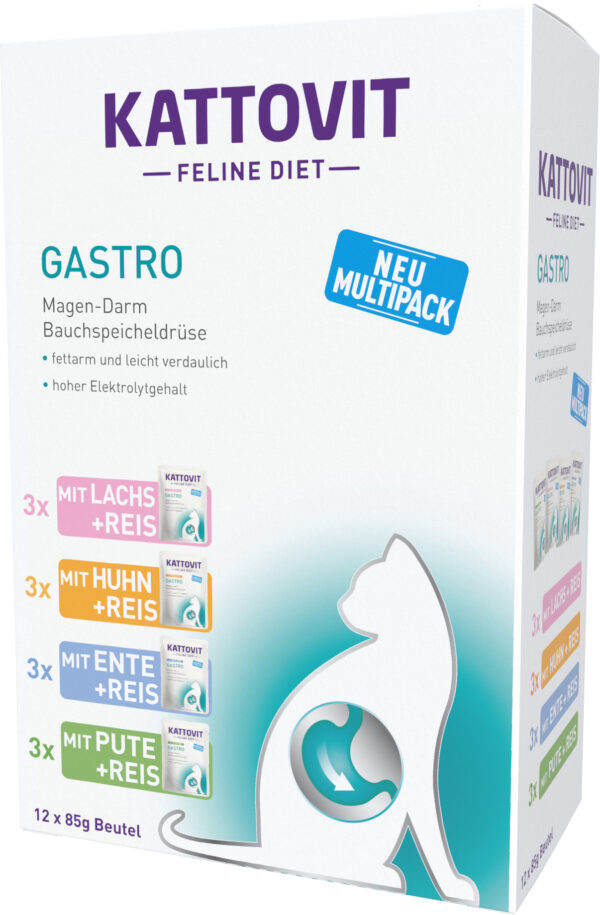 Kattovit DietGastro MP 12x85gP