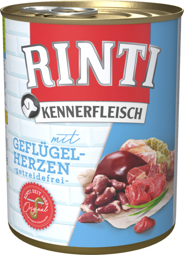 Rinti Gefluegelherzen 800gD