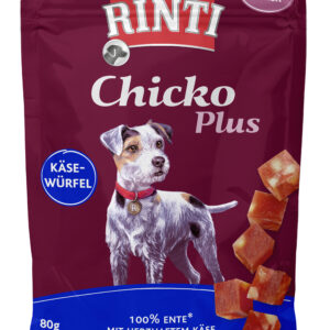 Rinti Chicko+ Käsewür.Ente 80g