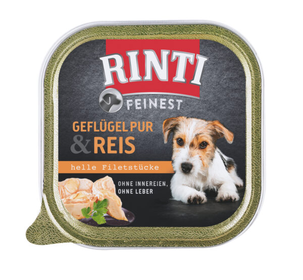 Rinti Feinest Geflügel Pur Reis 150gS