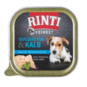 Rinti Feinest Geflügel Pur Kalb 150gS