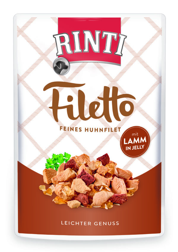 Rinti Filetto Jelly Huhn Lamm100gP