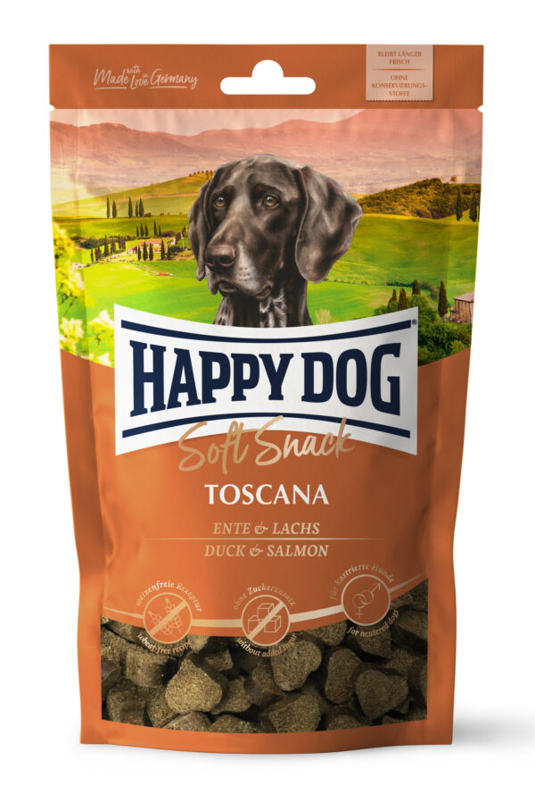HappyDog Snack Soft Toscana 100g