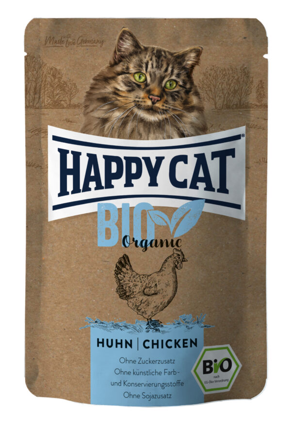 HappyCat Bio Huhn 85gP