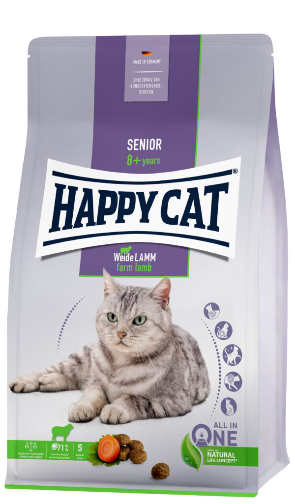 HappyCat Senior Weide Lamm 300g