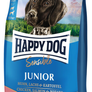 HappyDog Sensi Junior Lachs Kart 1kg