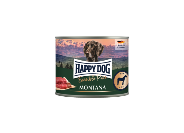 HappyDog SensPur Montana Pferd 200gD