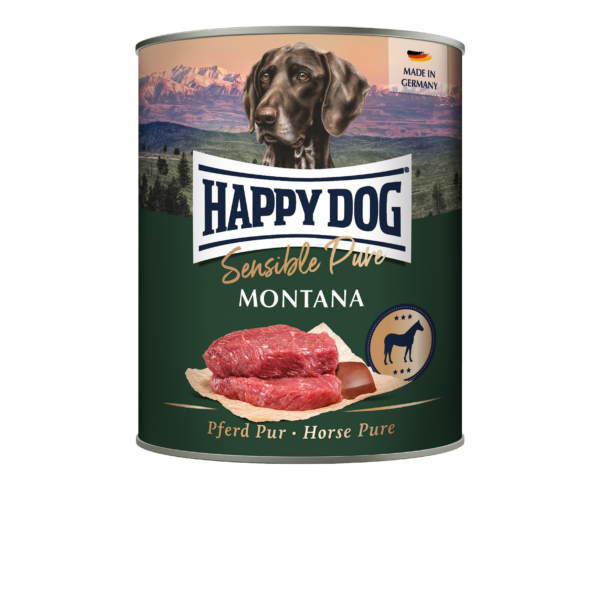 HappyDog SensPur Montana Pferd 800gD