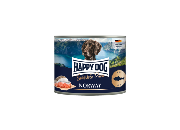 HappyDog SensPur Norway Sfisch 200gD