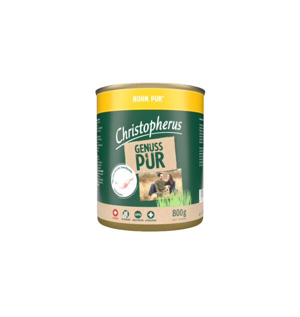 Christopherus Pur Huhn 800gD