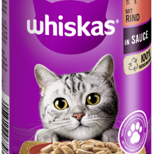 Whiskas Sauce Rind+Leber 400gD