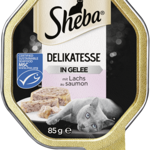 Sheba Delikate. Gelee Lachs 85gS