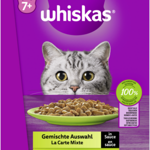 Whiskas 7+ Gemischt Auswahl Sauce 12x85gP