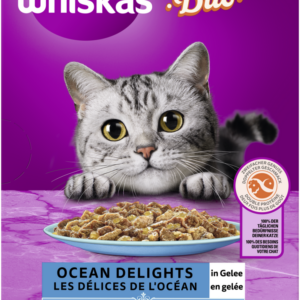 Whiskas Duo Ocean Delights Gelee 12x85gP