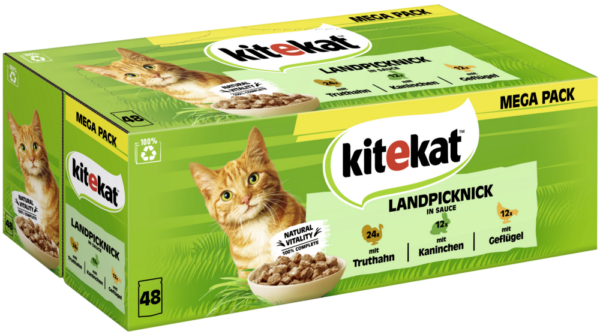 KiteKat MultiPack Landpicknick Sauce 48x85gP
