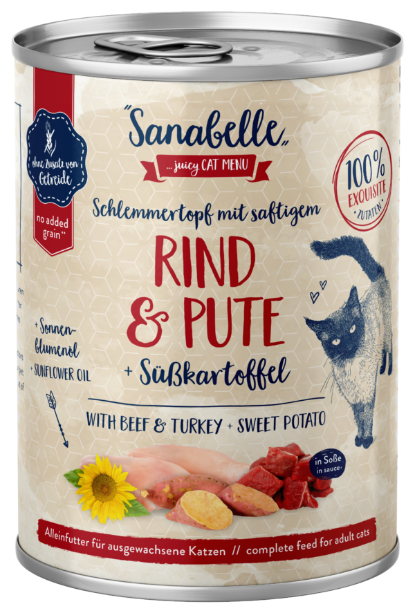 Sanabelle Rind+Pute 380gD