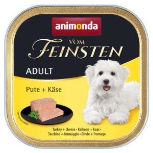Vom Feinsten Dog Pute+Käse 150gS