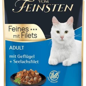 Vom Feinsten Geflügel+Seelachs 85gP