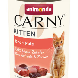Carny Kitten Rind+Pute 400gD