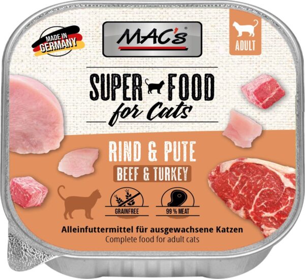 Macs Cat Rind + Pute 100gS