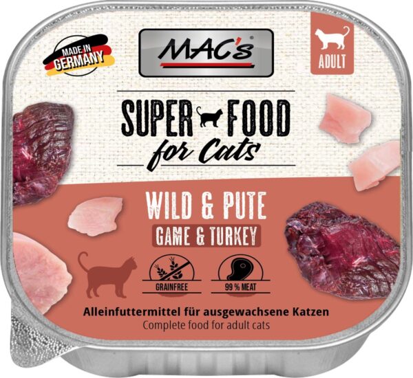 Macs Cat Wild + Pute 100gS