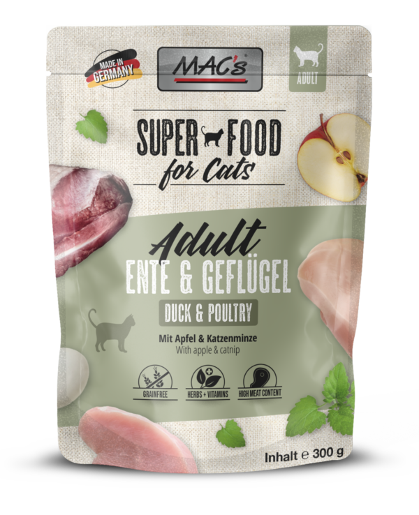 Macs CAT Pouch Ente & Geflügel 300gP