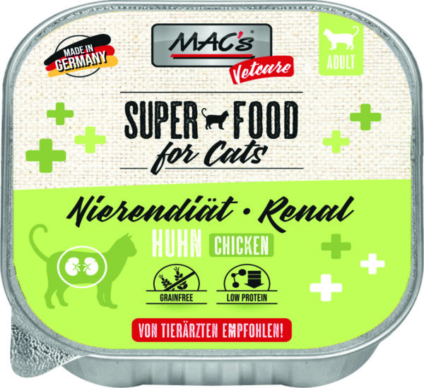 Macs Cat VetC.Huhn Niere.100gS
