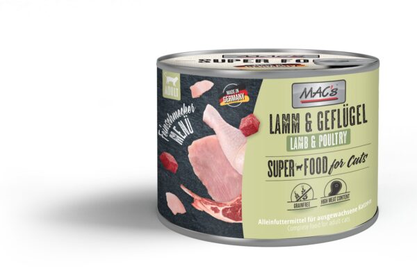 Macs CAT Feinschmecker Lamm und Geflügel 200gD