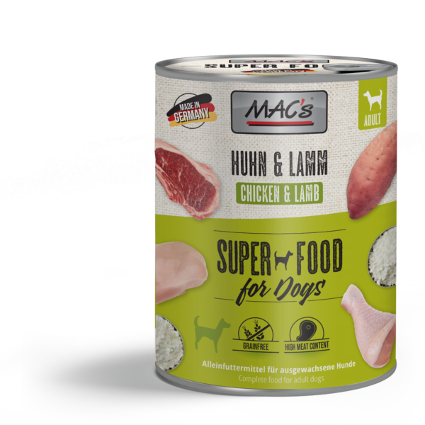MAC's DOG Hühnchen & Lamm 800g