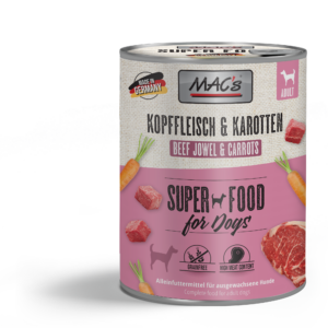 MAC's DOG Kopffleisch & Karotten 800g