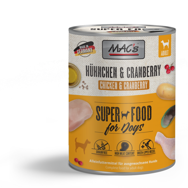 MAC's DOG Hühnchen & Cranberry 800g