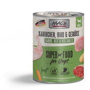 MAC's DOG Kaninchen & Gemüse 800g