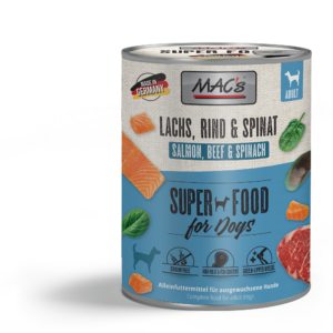 MAC's DOG Lachs & Spinat 800g