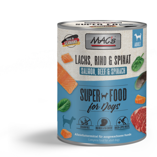 MAC's DOG Lachs & Spinat 800g