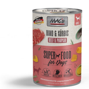 MAC's DOG Rind & Kürbis 400g