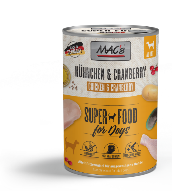 MAC's DOG Hühnchen & Cranberry 400g