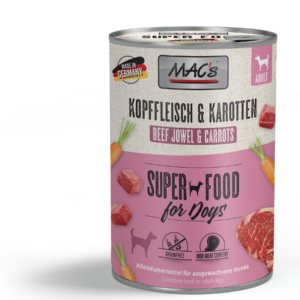 MAC's DOG Kopffleisch & Karotten 400g