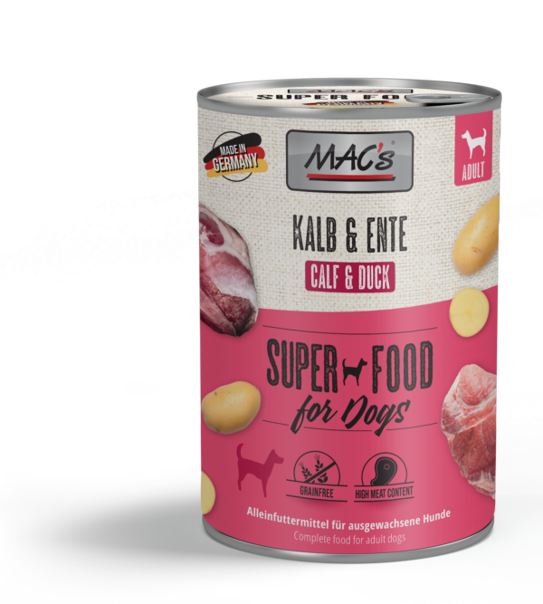 MAC's DOG Kalb & Ente 400g