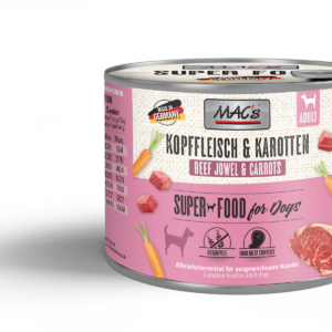 MAC's DOG Kopffleisch & Karotten 200g