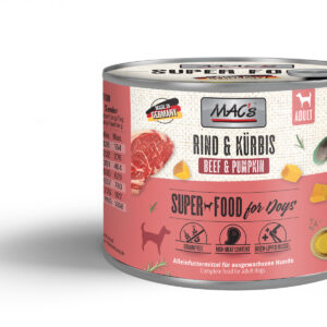 MAC's DOG Rind & Kürbis 200g