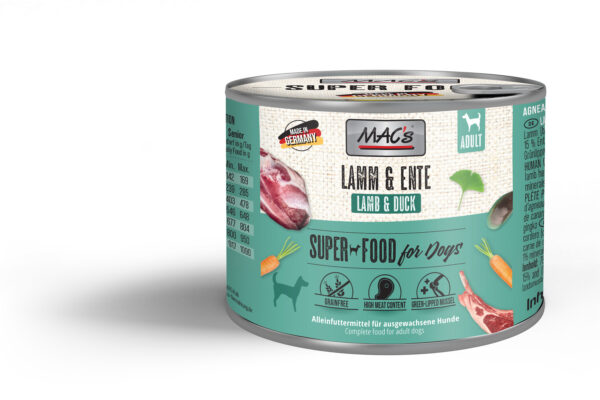 MAC's DOG Lamm & Ente 200g