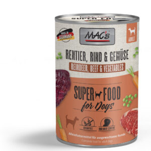 MAC's DOG Rentier & Gemüse 400g